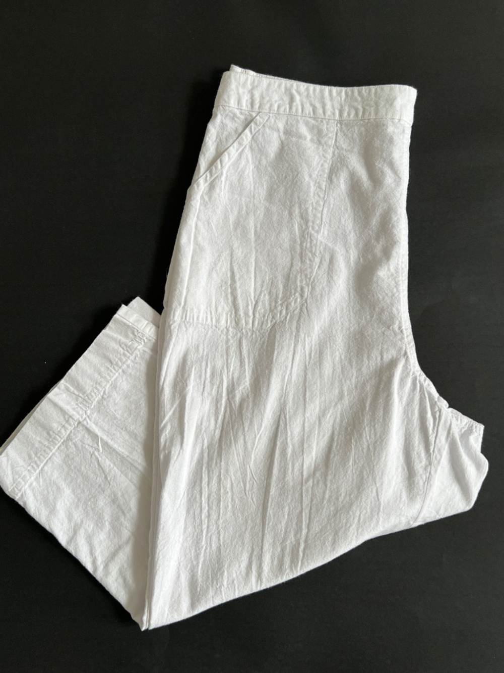 Northern Reflection Pants Sz L Vintage Villager 100% Cotton Back Elastic Waist